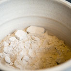 Julian Stair installing Quietus in Manchester Cathedral 2016